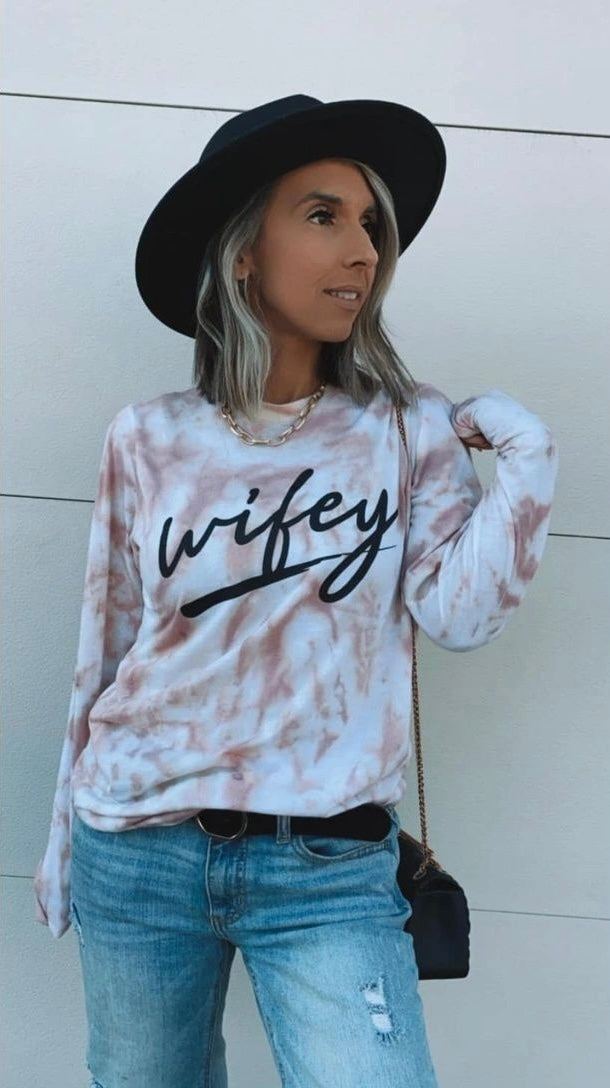 Wifey Long Sleeve Tee