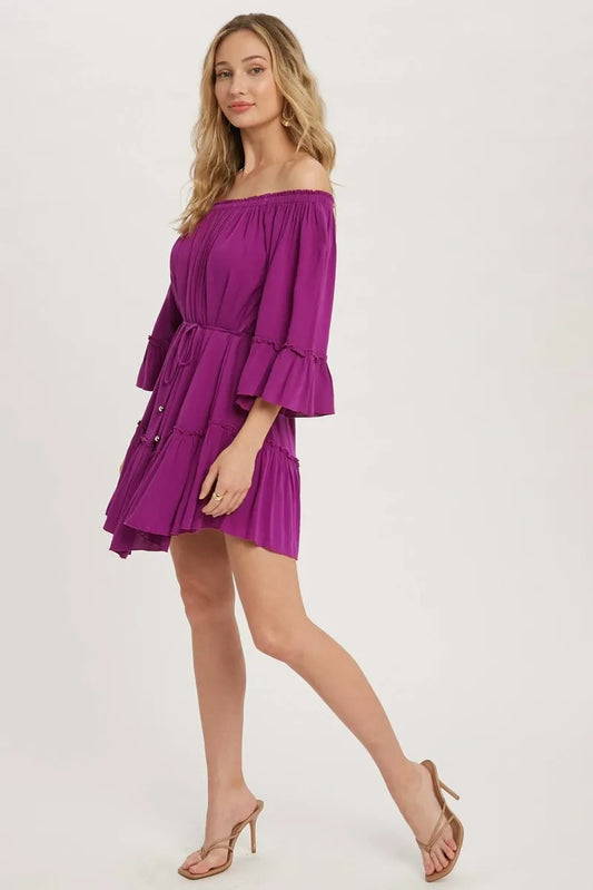 Ruffled Boho Dress