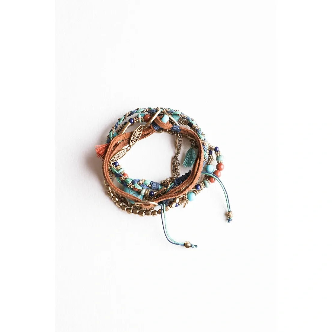 Boho Chic Stacked Bracelet