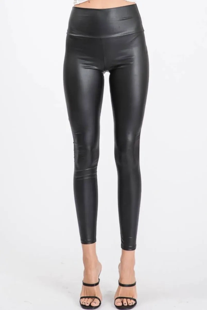 Faux Leather Leggings