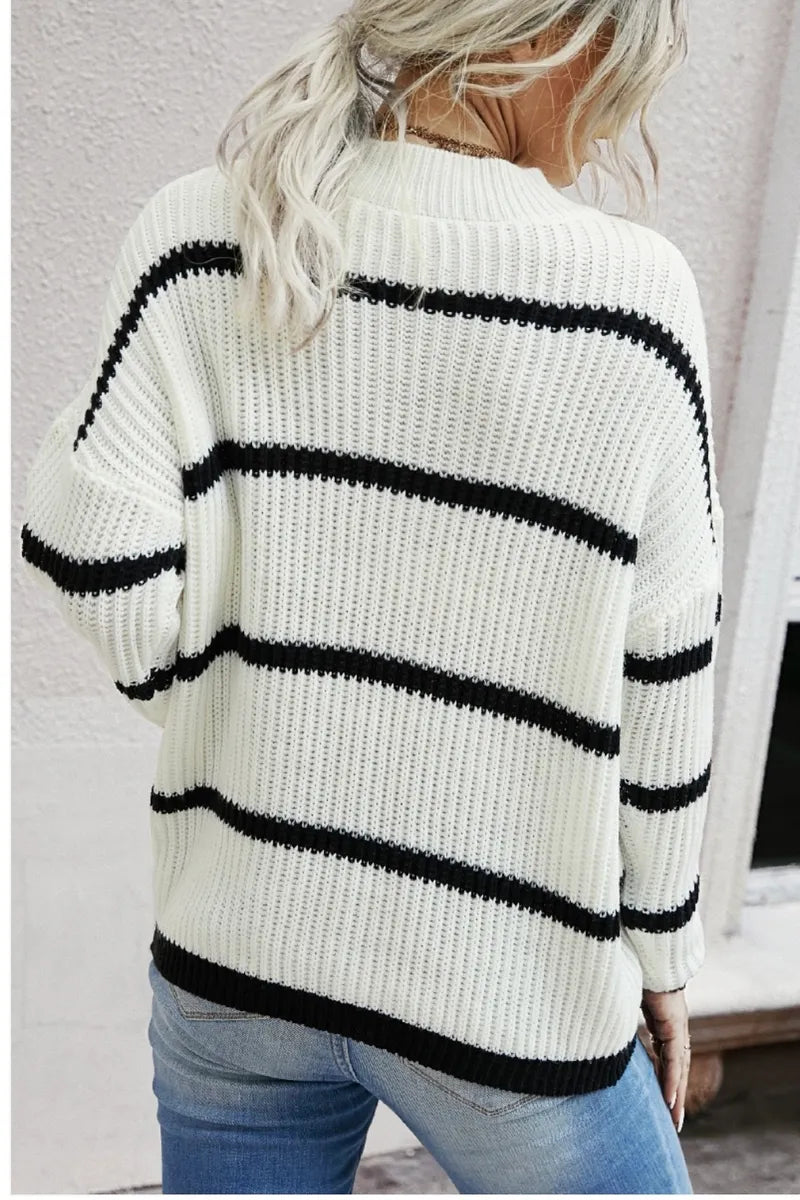 Knit Striped Sweater