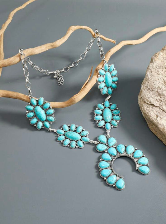 Turquoise & Silver Necklace