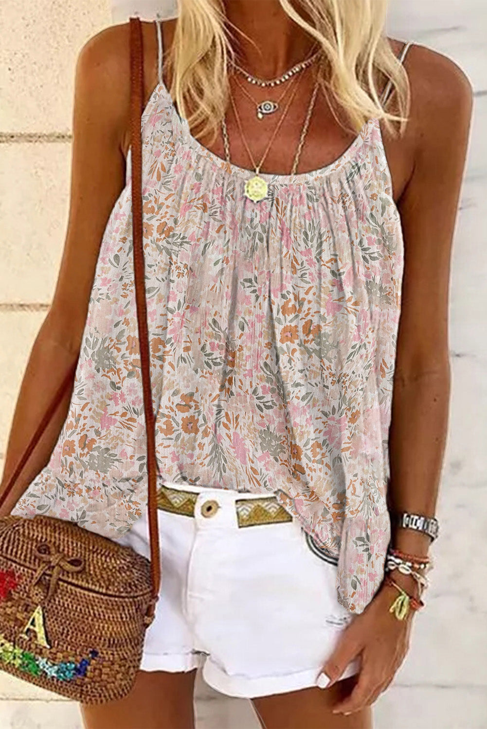 Floral Print Tank