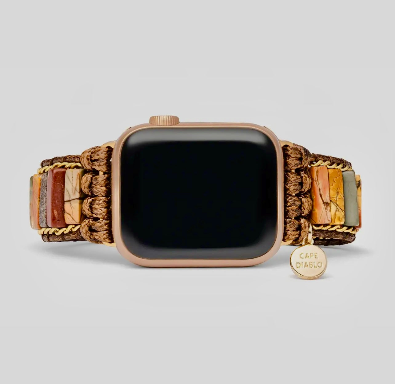 Cape Diablo Delicate Picasso Jasper Apple Watch Strap