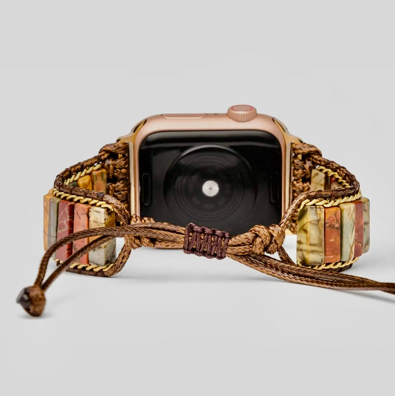 Cape Diablo Delicate Picasso Jasper Apple Watch Strap