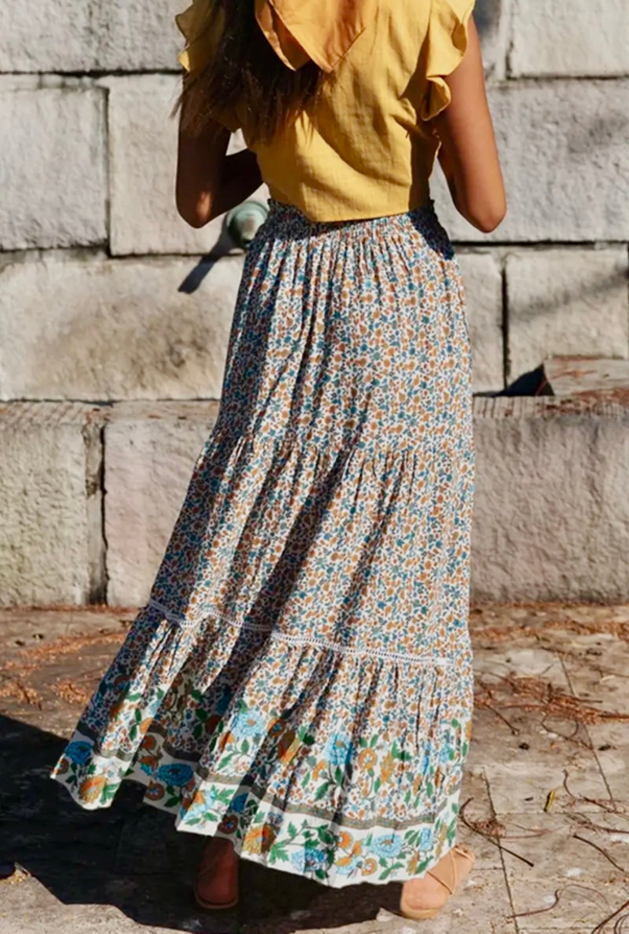 Bohemian Maxi Skirt