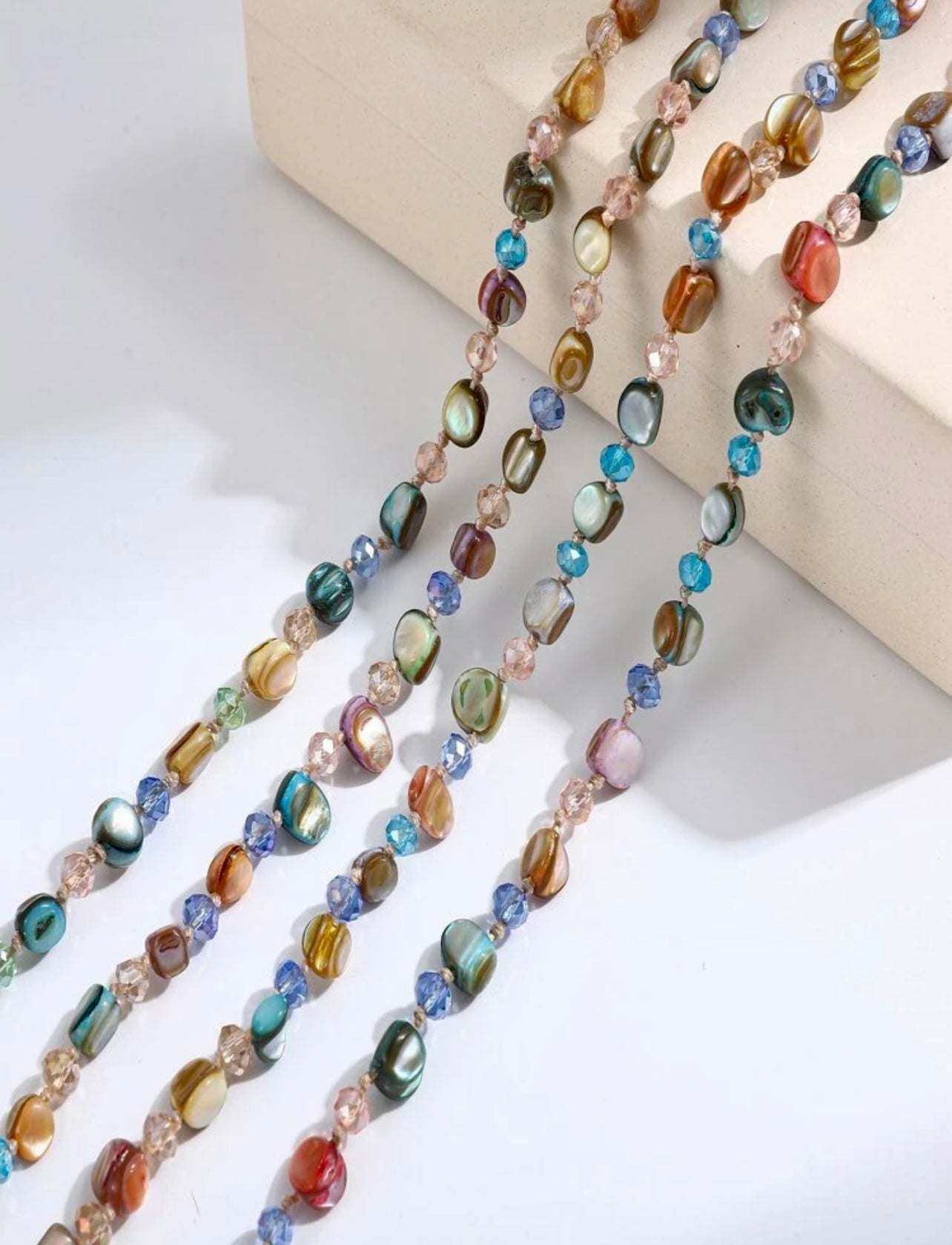 Multi Layer Beaded Necklace