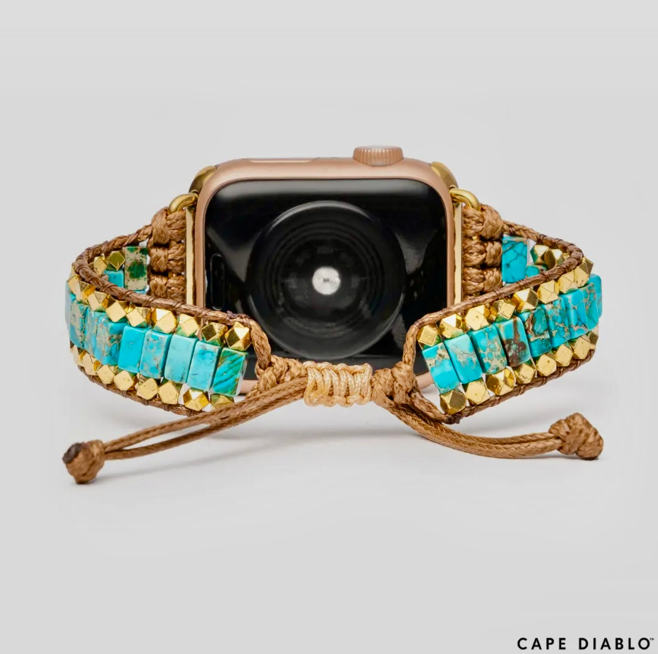 Cape Diablo-Bold Boho Turquoise Apple Watch Strap